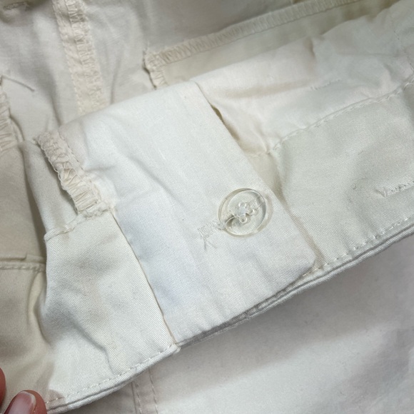 🆕 a new day Women's High-Rise Tapered Ankle Chino Pants Off White Var Sizes NWT - Picture 9 of 12